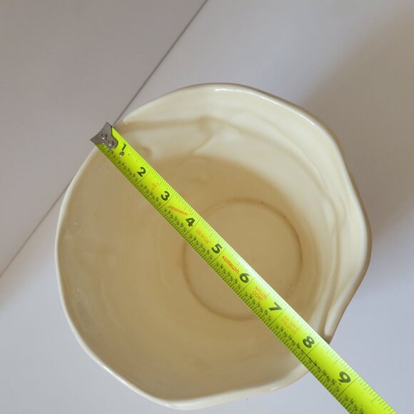 Jackson Perkins Ceramic Cardinal Planter - Hand-Painted Bird & Pinecone Design - - Picture 8 of 8